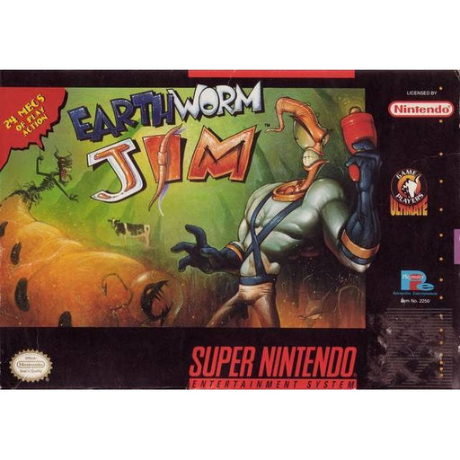 Earthworm Jim (Super Nintendo) - Premium Video Games - Just $0! Shop now at Retro Gaming of Denver