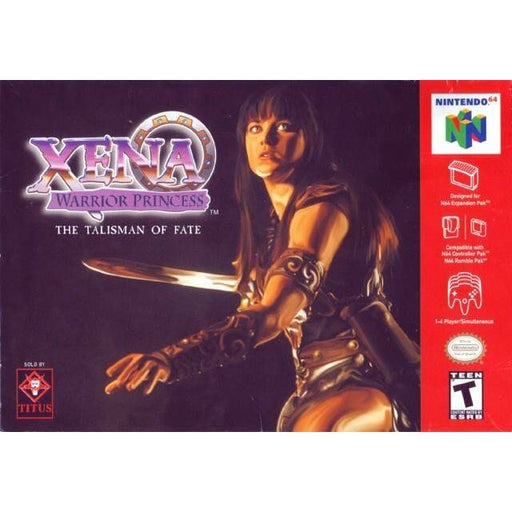 Xena: Warrior Princess - The Talisman of Fate (Nintendo 64) - Premium Video Games - Just $0! Shop now at Retro Gaming of Denver