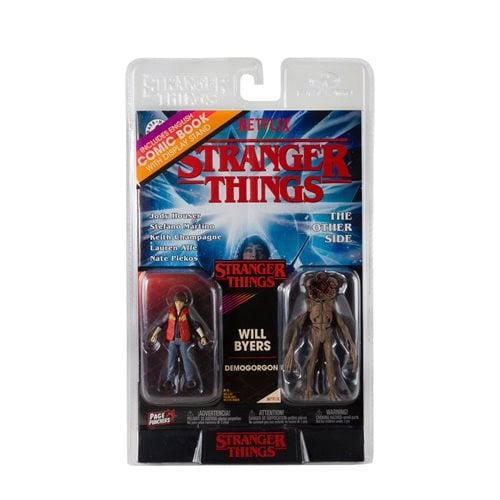 McFarlane Toys Stranger Things Page Punchers Wave 1 3-Inch Action Figure 2-Pack with Comic Book - Premium Toys & Games - Just $18.82! Shop now at Retro Gaming of Denver