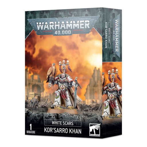 Warhammer 40K: White Scars - Kor'sarro Khan - Premium Miniatures - Just $45! Shop now at Retro Gaming of Denver