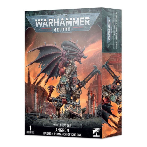 Warhammer 40K: World Eaters - Angron, Daemon Primarch of Khorne - Premium Miniatures - Just $170! Shop now at Retro Gaming of Denver