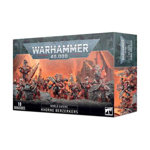 Warhammer 40K: World Eaters - Khorne Berzerkers - Premium Miniatures - Just $65! Shop now at Retro Gaming of Denver