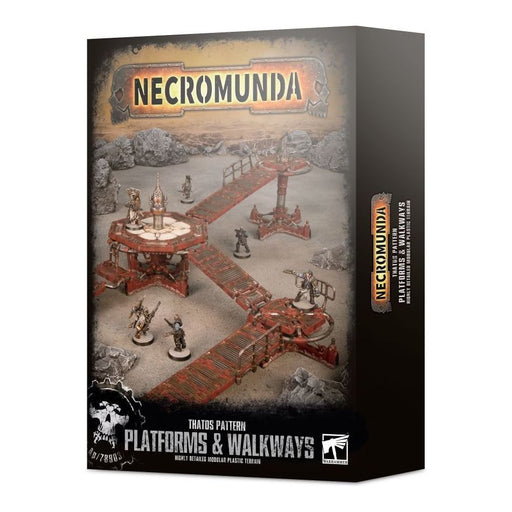 Necromunda: Thatos Pattern - Platforms & Walkways - Premium Miniatures - Just $80! Shop now at Retro Gaming of Denver