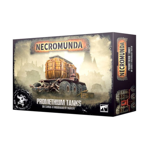 Necromunda: Promethium Tanks on Cargo-8 Ridgehauler Trailer - Premium Miniatures - Just $60! Shop now at Retro Gaming of Denver