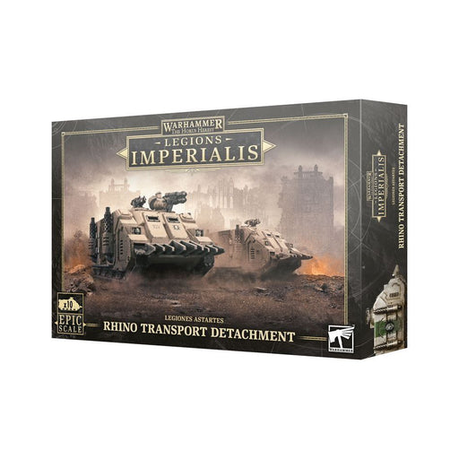 Warhammer Legions Imperialis: Rhino Transport Detachment - Premium Miniatures - Just $50! Shop now at Retro Gaming of Denver