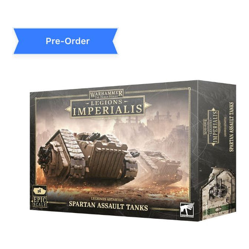 Warhammer Legions Imperialis: Spartan Assault Tanks - Premium Miniatures - Just $50! Shop now at Retro Gaming of Denver