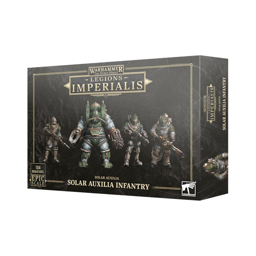 Warhammer Legions Imperialis: Solar Auxilia Infantry - Premium Miniatures - Just $50! Shop now at Retro Gaming of Denver