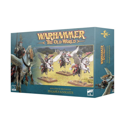 Warhammer: The Old World - Kingdom of Bretonnia - Pegasus Knights - Premium Miniatures - Just $60! Shop now at Retro Gaming of Denver
