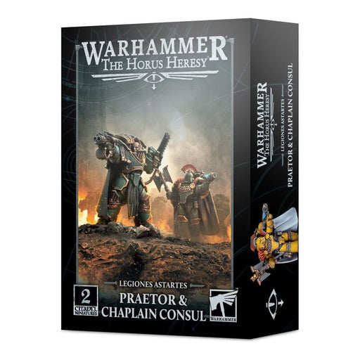 Warhammer: The Horus Heresy - Legion Cataphractii Praetor & Chaplain Consul - Premium Miniatures - Just $55! Shop now at Retro Gaming of Denver
