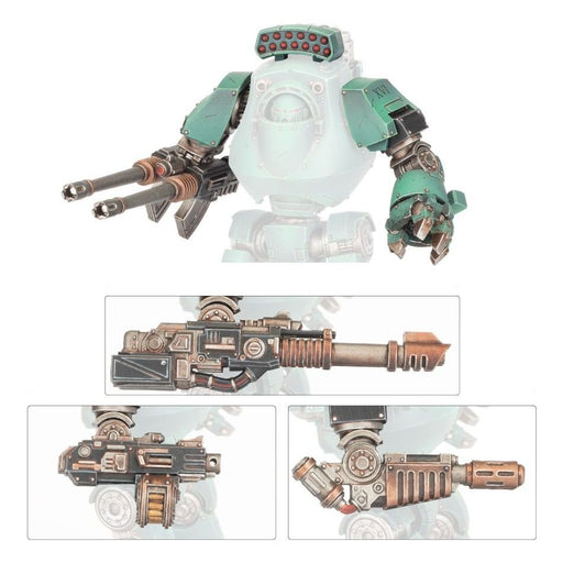 Warhammer: The Horus Heresy - Contemptor Dreadnought Weapons Frame 1 - Premium Miniatures - Just $27! Shop now at Retro Gaming of Denver