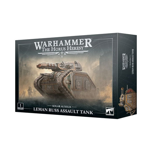 Warhammer 40k: The Horus Heresy - Solar Auxilia Leman Russ Assault Tank - Premium Miniatures - Just $65! Shop now at Retro Gaming of Denver