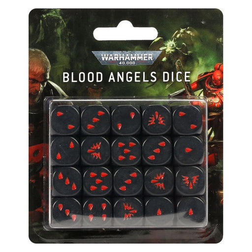 Warhammer 40K: Blood Angels - Dice Set - Premium Miniatures - Just $35! Shop now at Retro Gaming of Denver