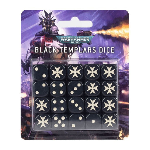 Warhammer 40K: Black Templars - Dice Set - Premium Miniatures - Just $35! Shop now at Retro Gaming of Denver