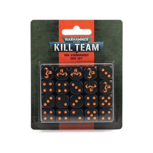 Kill Team: Ork Kommandos Dice Set - Premium Miniatures - Just $38! Shop now at Retro Gaming of Denver