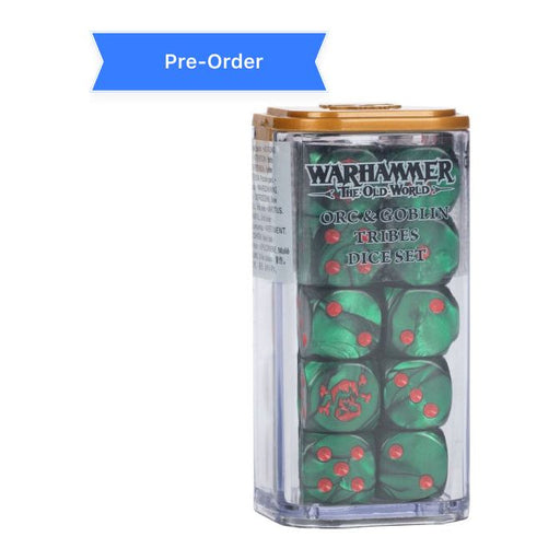 Warhammer: The Old World - Orc & Goblin Tribes Dice Set - Premium Miniatures - Just $42! Shop now at Retro Gaming of Denver