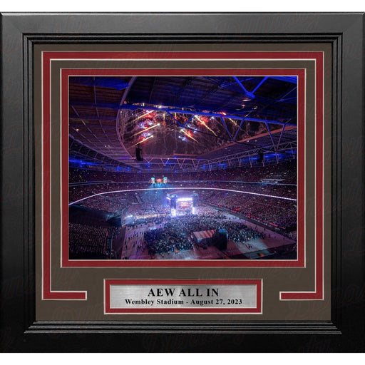AEW All In at Wembley Stadium 8x10 Framed Wrestling Photo - Premium Framed Wrestling Photos - Just $49.99! Shop now at Retro Gaming of Denver