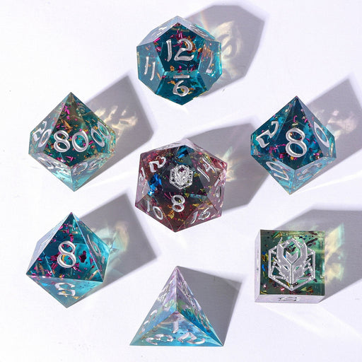Captured Magic Hand Sanded Sharp Edge Resin - Sweet Dream - Premium Polyhedral Dice Set - Just $44.99! Shop now at Retro Gaming of Denver