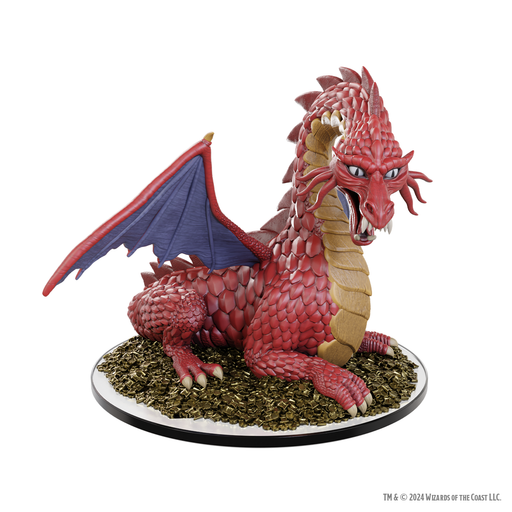 D&D: Icons of the Realms - 50th Anniversary Classic Red Dragon Boxed Miniature - Premium RPG - Just $29.99! Shop now at Retro Gaming of Denver
