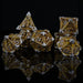 Dragonguard Hollow Metal Dice Set - Gold and Silver - Premium hollow - Just $59.99! Shop now at Retro Gaming of Denver