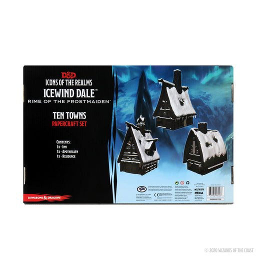 D&D: Icons of the Realms - Icewind Dale: Rime of the Frostmaiden - Ten Towns Papercraft Set - Premium RPG - Just $29.99! Shop now at Retro Gaming of Denver