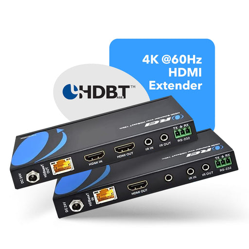 OREI HDBaseT 4K 60Hz HDMI Extender over Cat5e/6 Ethernet LAN cable - Up to 115 Ft - IR, CEC, RS-232, PoC (EX-115UHD-K) - Premium Extender - Just $119.99! Shop now at Retro Gaming of Denver