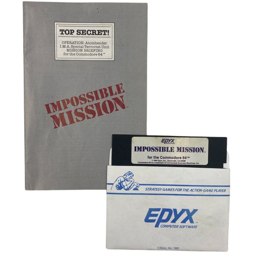 Impossible Mission - Commodore 64 - Premium Video Games - Just $21.99! Shop now at Retro Gaming of Denver