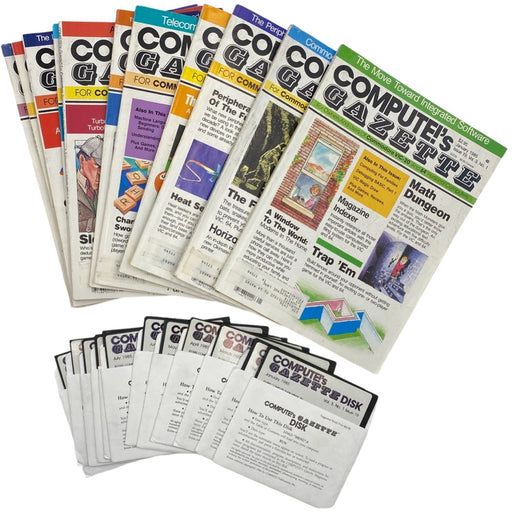 Compute's Gazette 1985 Back Issue(s) C64 C128 VIC-20 Commodore 64 Magazine - Premium Books & Manuals - Just $49.99! Shop now at Retro Gaming of Denver