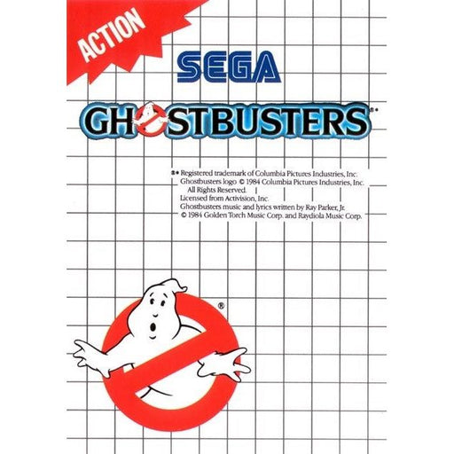 Ghostbusters (Sega Master System) - Premium Video Games - Just $9.99! Shop now at Retro Gaming of Denver