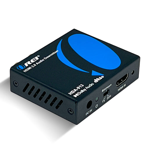 OREI HDMI 18Gbps Audio Extractor with Audio Downmix (HDA-913) - Premium Audio Converter - Just $89.99! Shop now at Retro Gaming of Denver