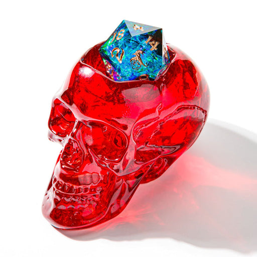 D20 Dice Skull Holder- Choose a Color - Premium  - Just $29.99! Shop now at Retro Gaming of Denver