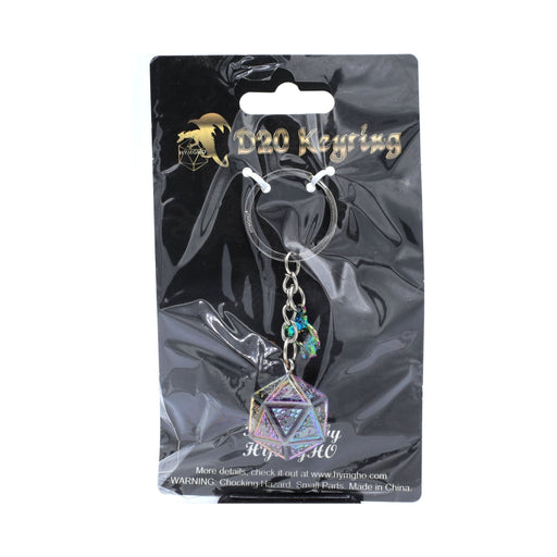 D20 Keychain Behemoth - Rainbow - Premium D20 Keychain - Just $14.99! Shop now at Retro Gaming of Denver