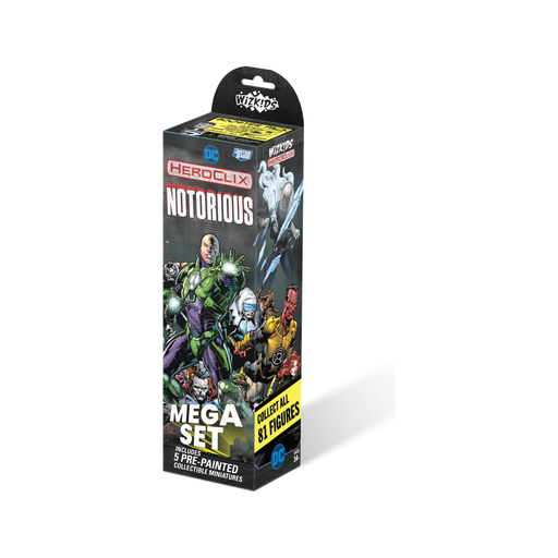 HeroClix: Notorious Booster Pack - Premium Miniatures - Just $16.99! Shop now at Retro Gaming of Denver