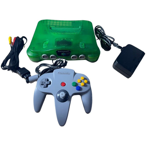 Funtastic Jungle Green Nintendo 64 - Nintendo 64 - Premium Video Game Consoles - Just $199.99! Shop now at Retro Gaming of Denver