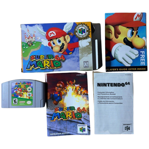 Super Mario 64 - Nintendo 64 (CIB - Carboard Box) - Premium Video Games - Just $121.99! Shop now at Retro Gaming of Denver