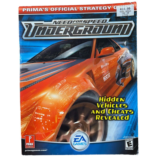 Need For Speed Underground [Prima] Strategy Guide - Premium Video Game Strategy Guide - Just $13.99! Shop now at Retro Gaming of Denver