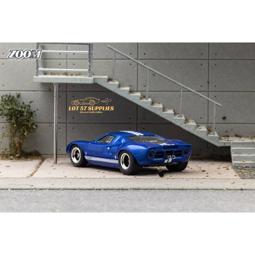 Zoom Ford GT40 MK1 Blue #2 1:64 - Premium Ford - Just $32.99! Shop now at Retro Gaming of Denver