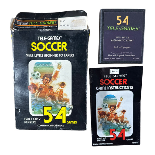 Soccer Tele Games 54 - Atari 2600 - Premium Video Games - Just $8.99! Shop now at Retro Gaming of Denver