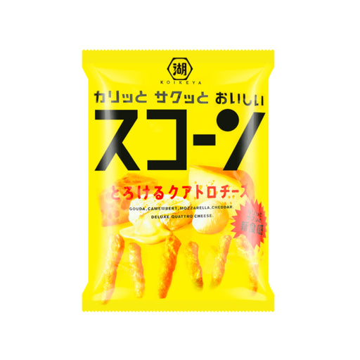 Koikeya Corn Puff Quattro Cheese (Japan) - Premium  - Just $3.99! Shop now at Retro Gaming of Denver