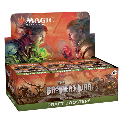 Magic: the Gathering - The Brother's War Draft Booster Display Box - Premium CCG - Just $129.99! Shop now at Retro Gaming of Denver