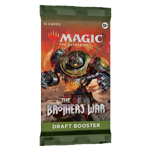 Magic: the Gathering - The Brother's War Draft Booster Pack - Premium CCG - Just $5! Shop now at Retro Gaming of Denver
