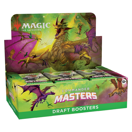 Magic: the Gathering - Commander Masters Draft Booster Display Box - Premium CCG - Just $383.99! Shop now at Retro Gaming of Denver