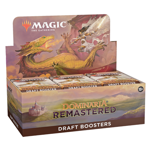 Magic: the Gathering - Dominaria Remastered Draft Booster Display Box - Premium CCG - Just $288! Shop now at Retro Gaming of Denver