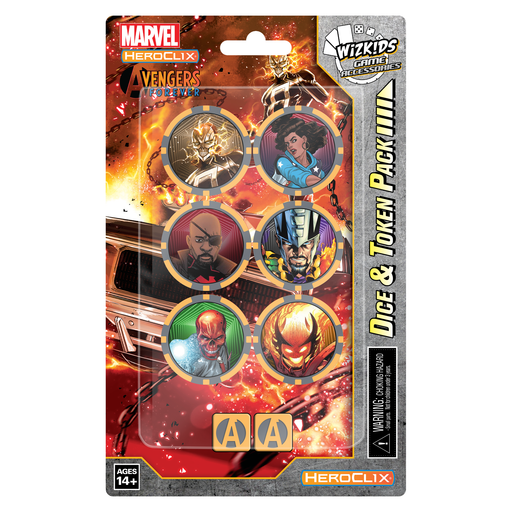 HeroClix: Avengers - Forever - Ghost Rider Dice and Token Pack - Premium Miniatures - Just $14.99! Shop now at Retro Gaming of Denver
