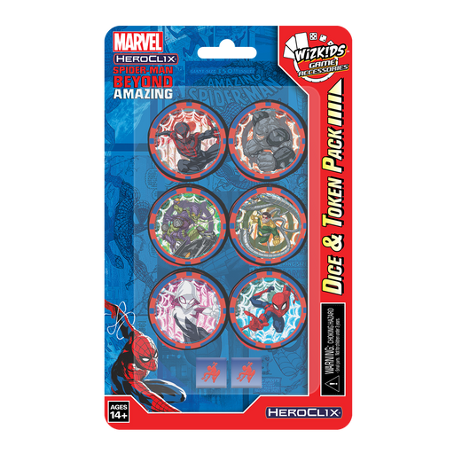 HeroClix: Marvel - Spider-Man Beyond Amazing - Dice & Token Pack - Premium Miniatures - Just $14.99! Shop now at Retro Gaming of Denver