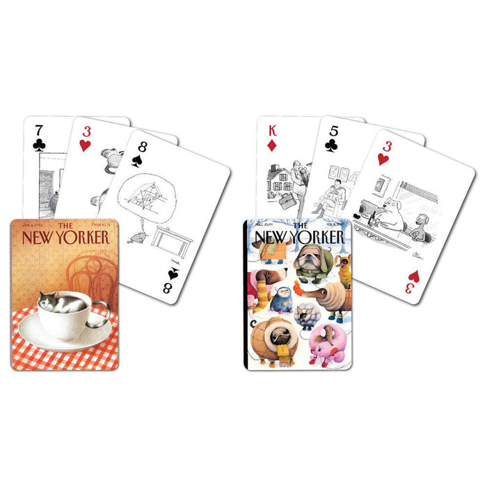 Dog and Cat Cartoons Double Deck Playing Cards - Premium Cards - Just $29! Shop now at Retro Gaming of Denver