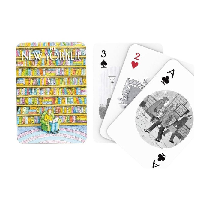Book Lover Cartoons Playing Cards - Premium Cards - Just $15! Shop now at Retro Gaming of Denver
