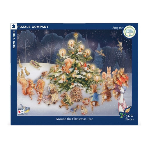 Around the Christmas Tree - Premium Puzzle - Just $23! Shop now at Retro Gaming of Denver