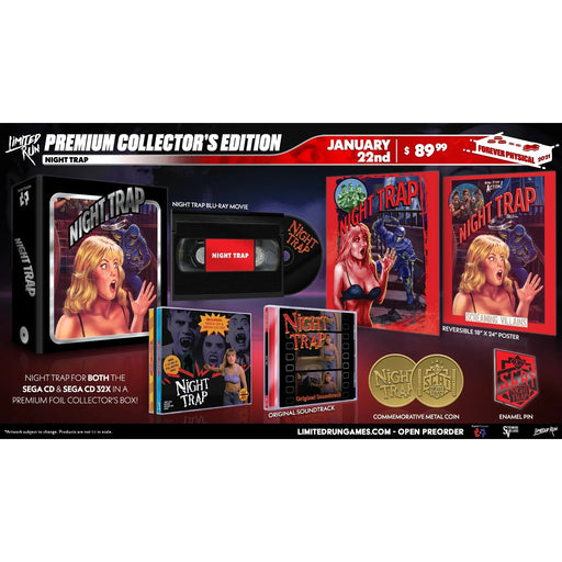 Limited Run Games: Night Trap: Premium Edition (Sega CD/Sega CD 32X) - Premium Video Games - Just $0! Shop now at Retro Gaming of Denver