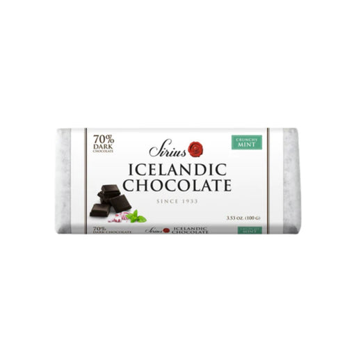 Noi Sirius 70% Dark Chocolate Crunchy Mint (3.53oz)(Iceland) - Premium  - Just $6.49! Shop now at Retro Gaming of Denver