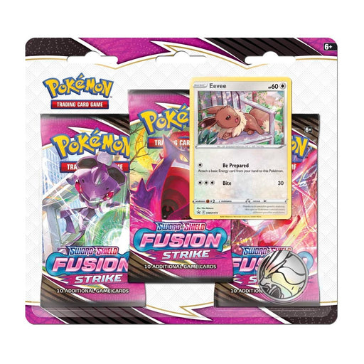 Pokémon: Sword & Shield - Fusion Strike Three-Booster Blister Pack (Eevee or Espeon) - Premium  - Just $12.99! Shop now at Retro Gaming of Denver